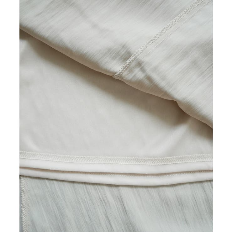 LINEN LIKE GATHER ONEPIECE | My shawty | 詳細画像10 