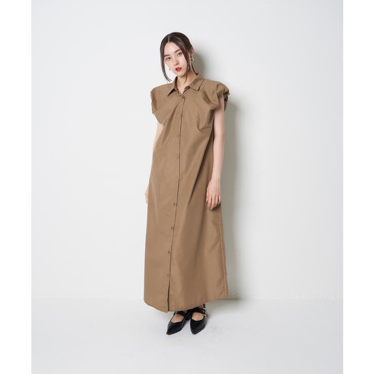 ベージュ | PUFF SHIRT ONEPIECE | My shawty