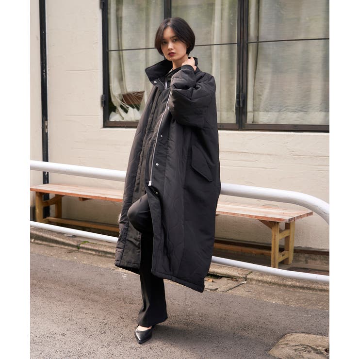 QUILT LONG COAT | My shawty | 詳細画像2 