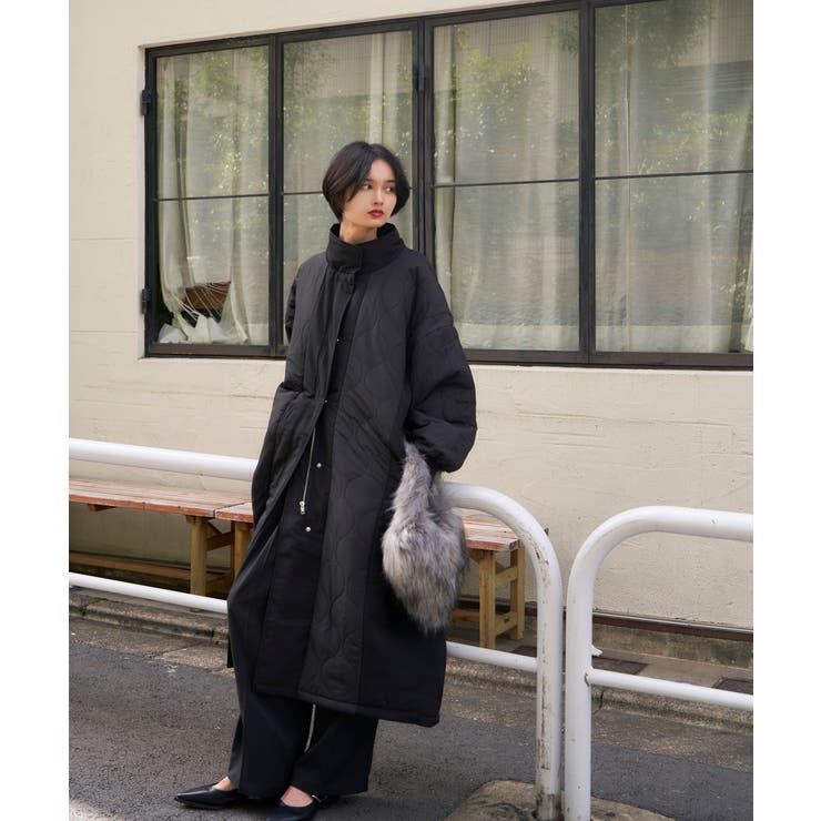 QUILT LONG COAT | My shawty | 詳細画像4 