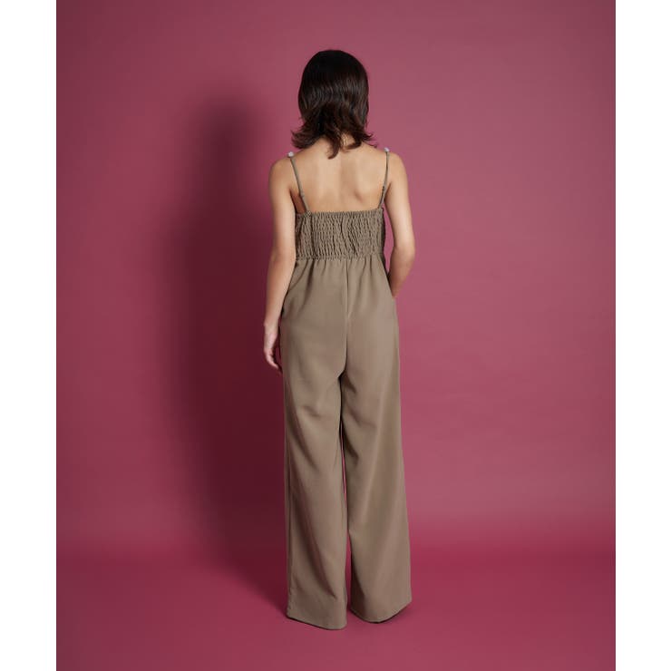 2WAY PEARL STRAP PANTS DRESS | My shawty | 詳細画像7 