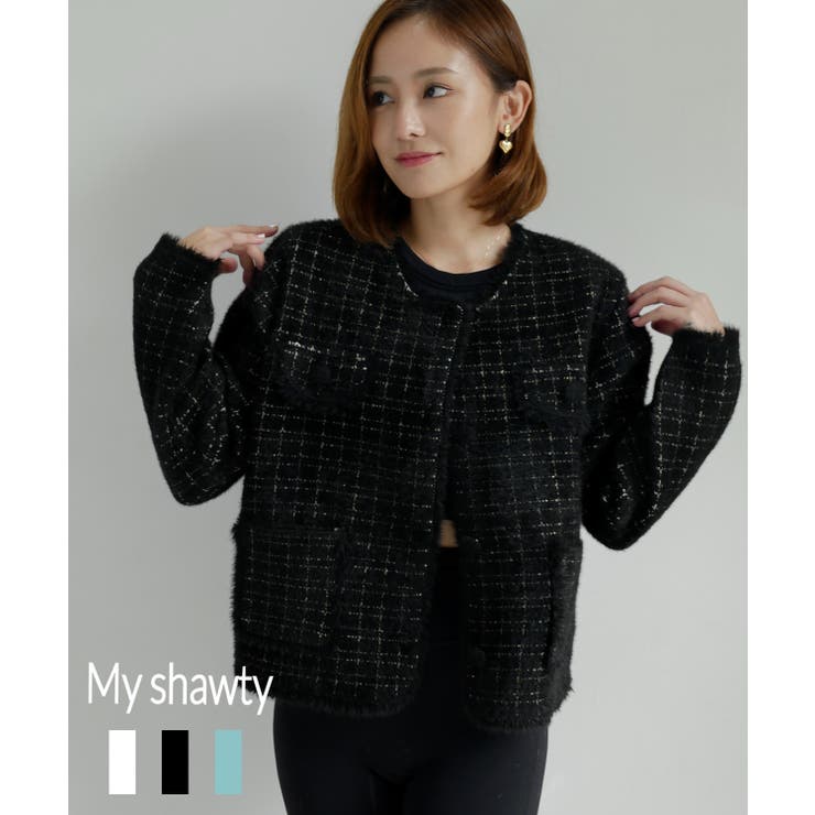 CLASSIC KNIT JACKET | My shawty | 詳細画像1 