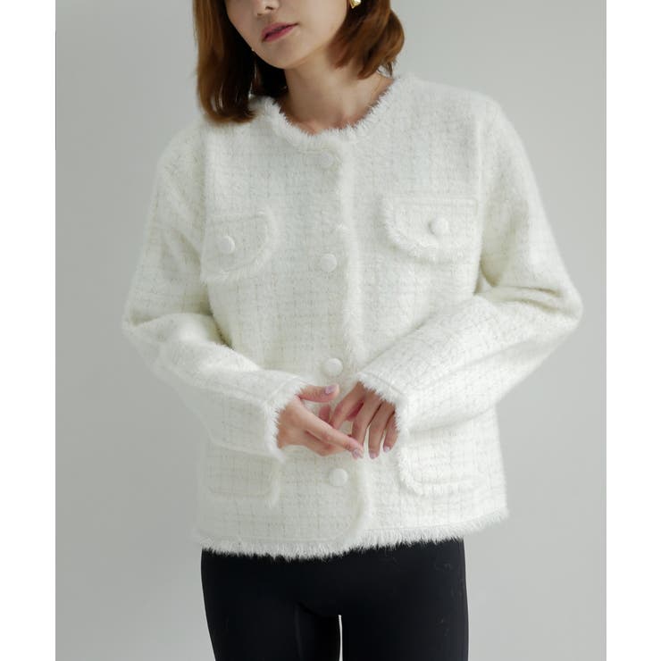 CLASSIC KNIT JACKET | My shawty | 詳細画像9 