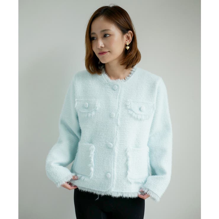 CLASSIC KNIT JACKET | My shawty | 詳細画像5 