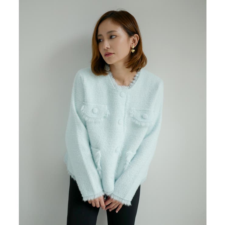 CLASSIC KNIT JACKET | My shawty | 詳細画像3 