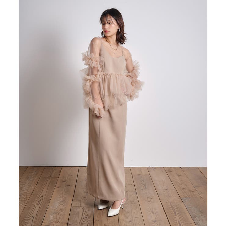 FRILL TULE TOP | My shawty | 詳細画像14 