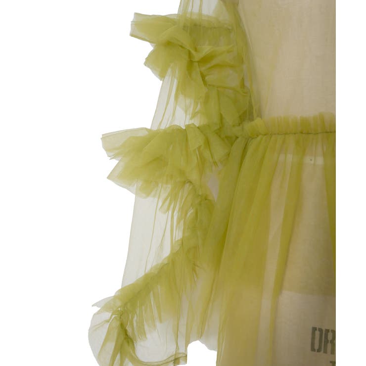 FRILL TULE TOP | My shawty | 詳細画像19 