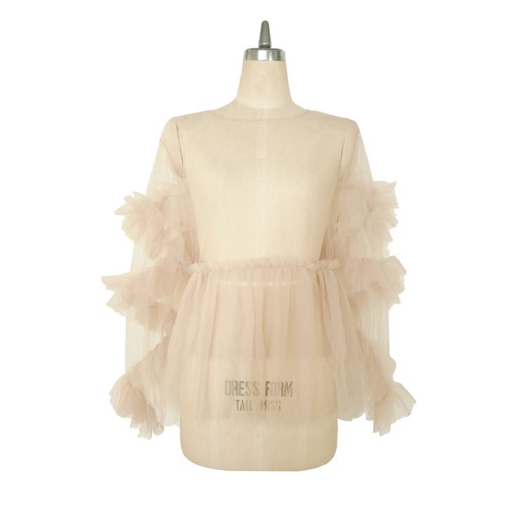 FRILL TULE TOP | My shawty | 詳細画像18 