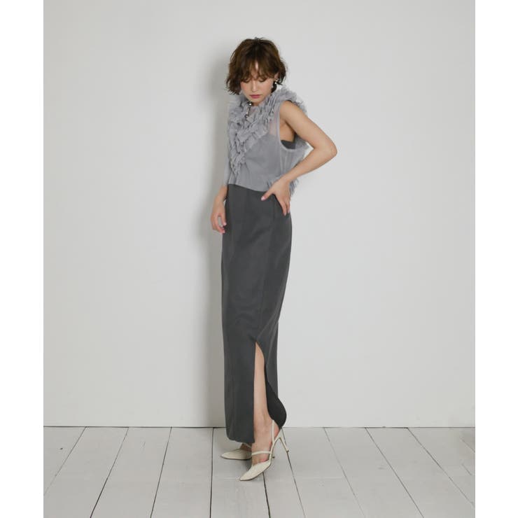 FRILL TULE VEST | My shawty | 詳細画像8 