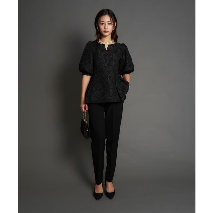 JAQURD PEPLUM SET UP | My shawty | 詳細画像2 