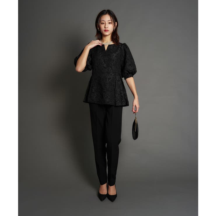 JAQURD PEPLUM SET UP | My shawty | 詳細画像3 