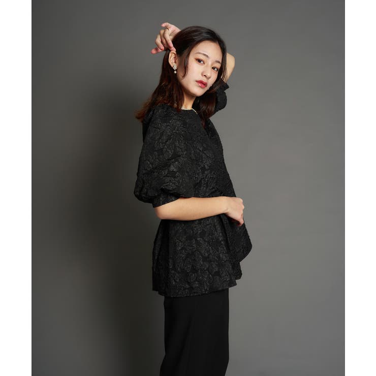 JAQURD PEPLUM SET UP | My shawty | 詳細画像6 