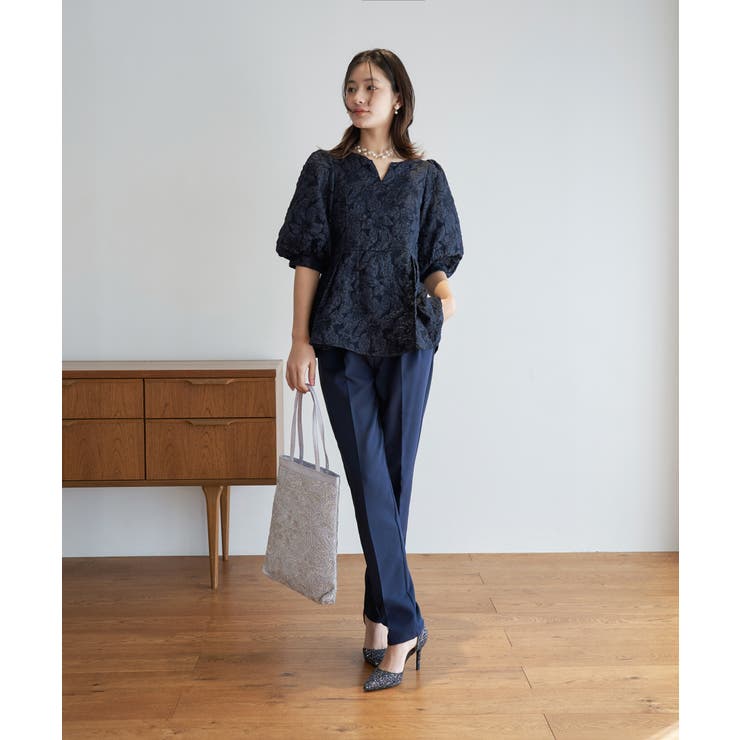 JAQURD PEPLUM SET UP | My shawty | 詳細画像8 