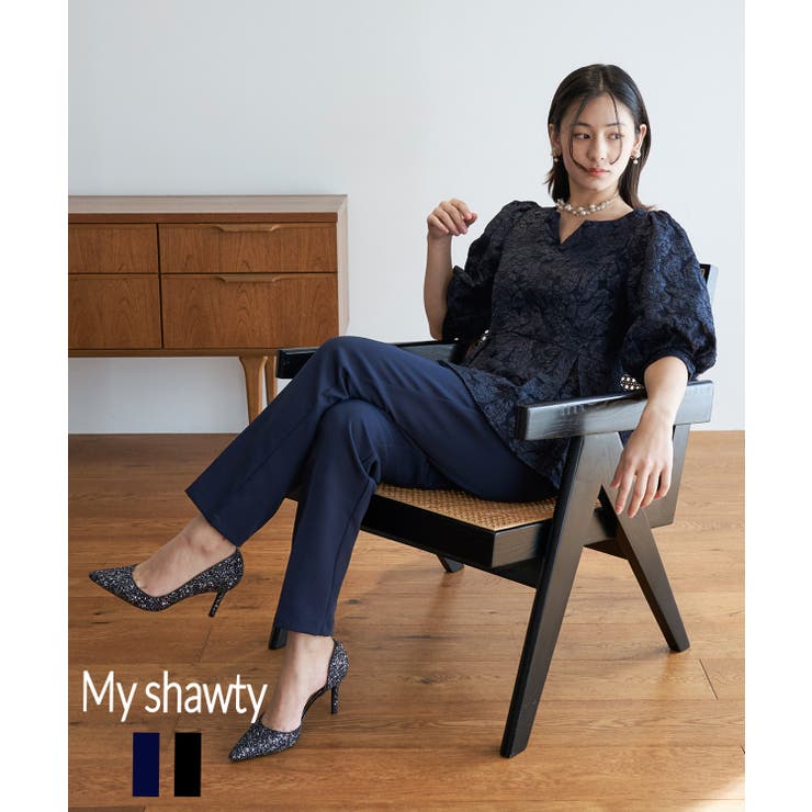 JAQURD PEPLUM SET UP | My shawty | 詳細画像1 