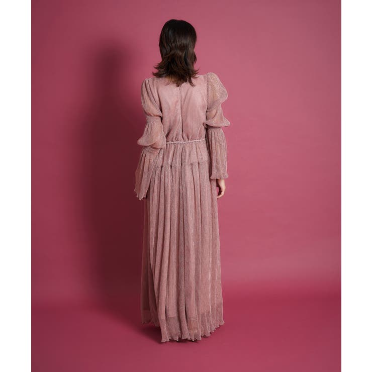 LAME PLEATS DRESS | My shawty | 詳細画像11 