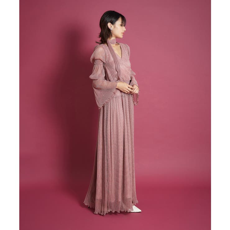 LAME PLEATS DRESS | My shawty | 詳細画像15 