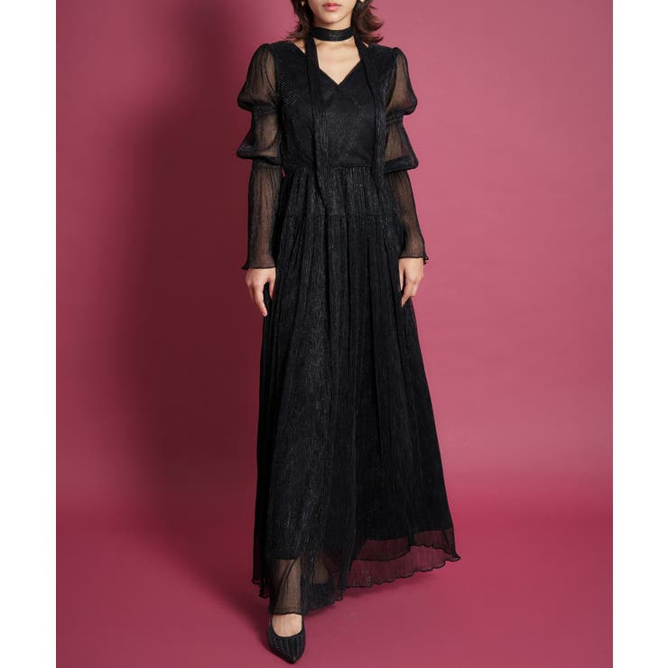 LAME PLEATS DRESS | My shawty | 詳細画像9 