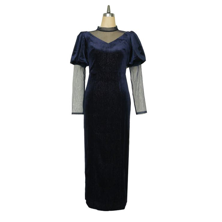 LAME VELVET DRESS | My shawty | 詳細画像12 