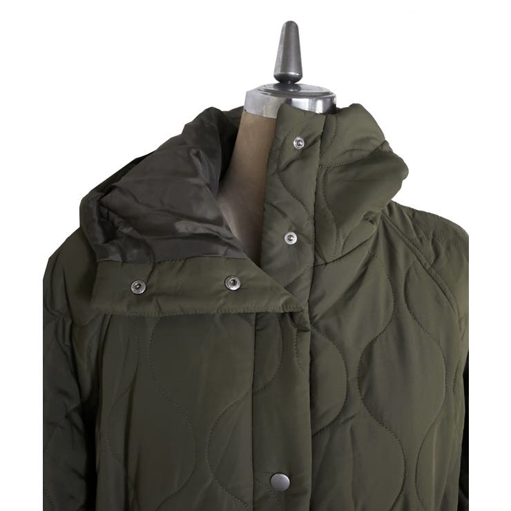 ジャケット・アウター My Shawty quilt hoodie coat セール】quilt hoodie coat（ダウンジャケット/コート）｜My shawty