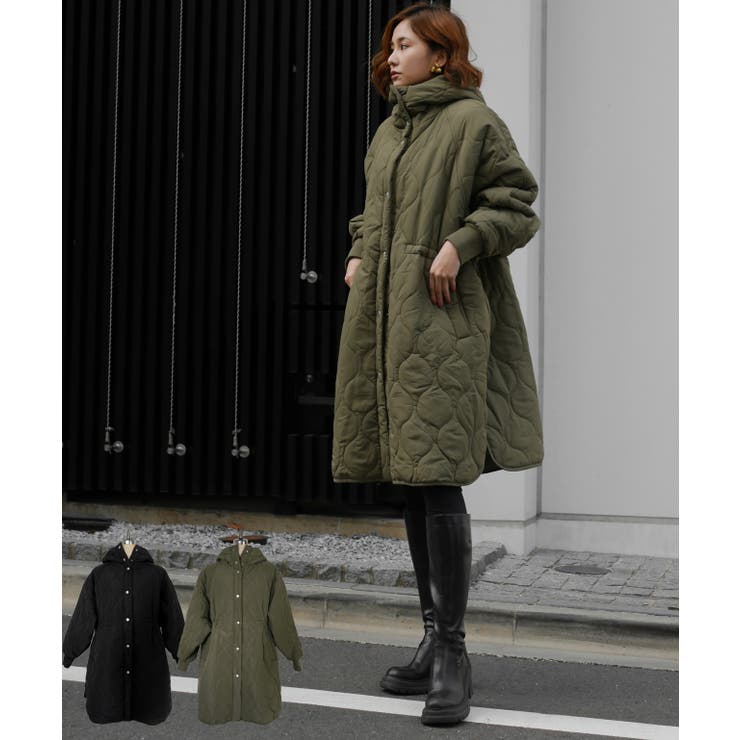 QUILT HOODIE COAT[品番：MYTW0000097]｜My shawty（マイシャウティ
