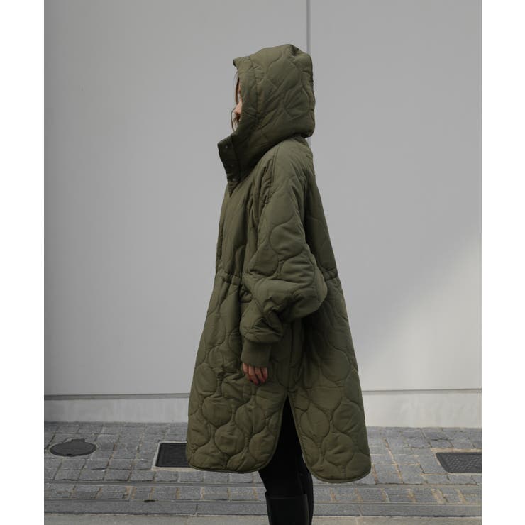 ジャケット・アウター My Shawty quilt hoodie coat セール】quilt hoodie coat（ダウンジャケット/コート）｜My shawty