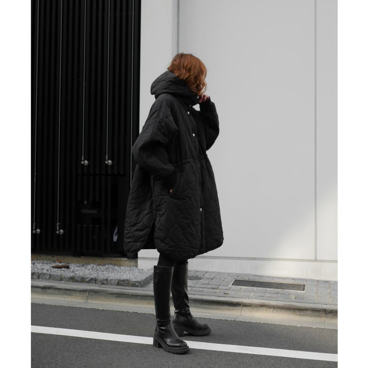 QUILT HOODIE COAT | My shawty | 詳細画像6 