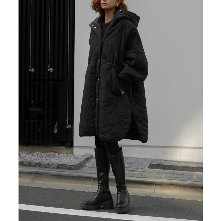 ジャケット・アウター My Shawty quilt hoodie coat QUILT HOODIE COAT – My shawty