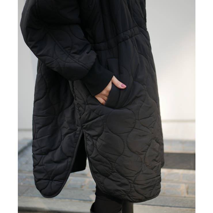 QUILT HOODIE COAT | My shawty | 詳細画像10 