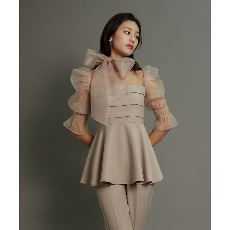 RIBON ORGANDY SET UP | My shawty | 詳細画像7 