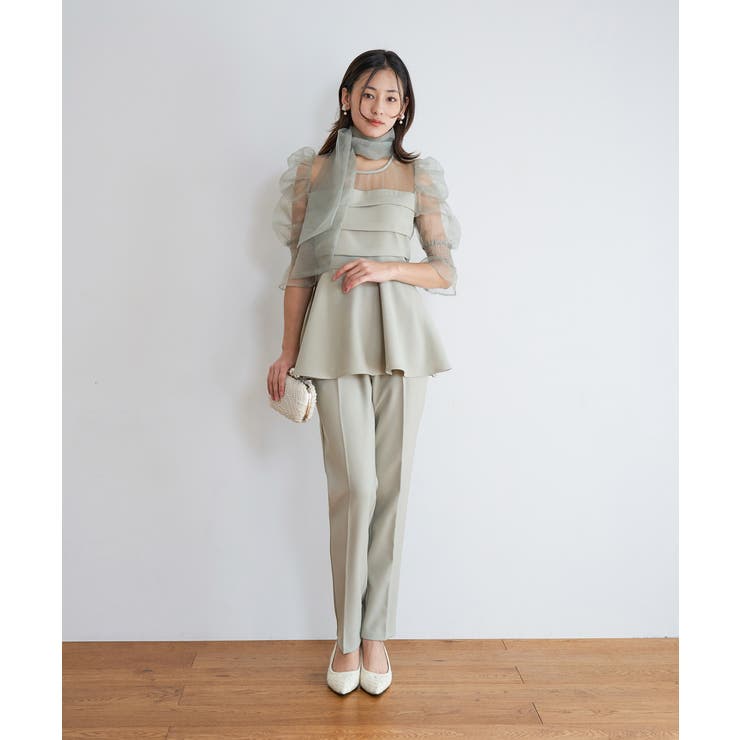 RIBON ORGANDY SET UP | My shawty | 詳細画像12 