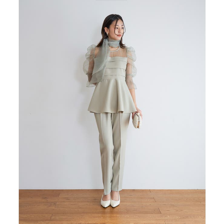 RIBON ORGANDY SET UP | My shawty | 詳細画像14 