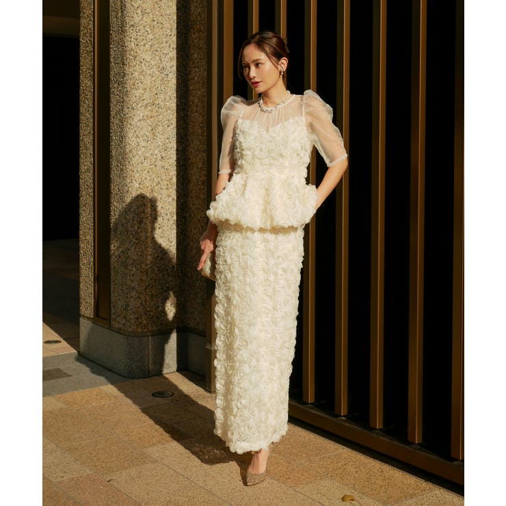 ROSE PEPLUM SET DRESS | My shawty | 詳細画像7 
