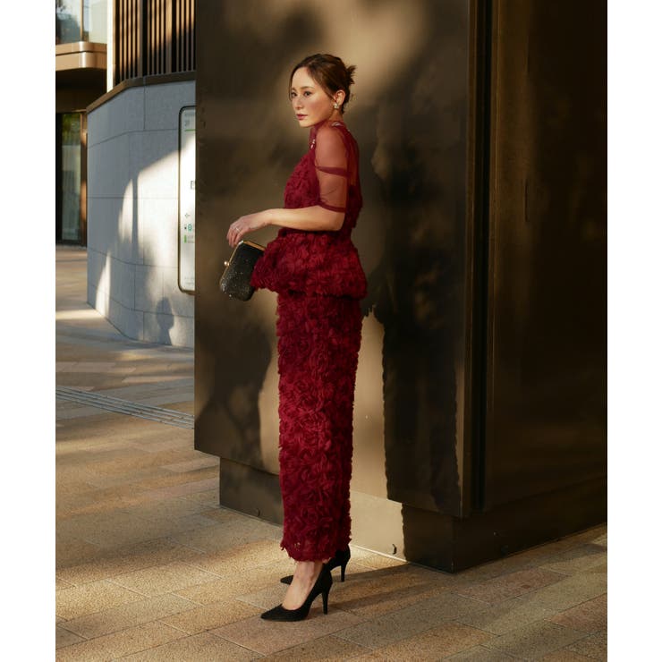 ROSE PEPLUM SET DRESS | My shawty | 詳細画像13 