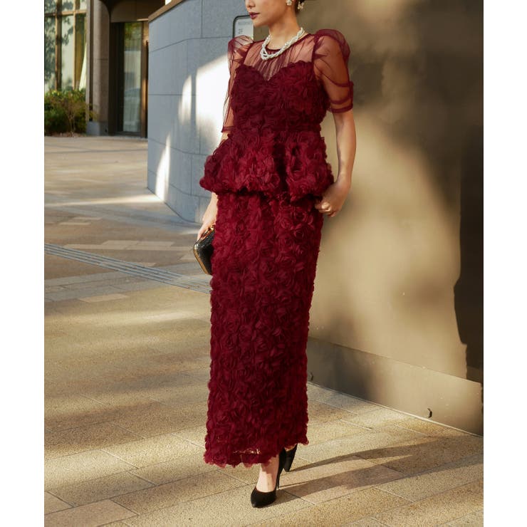 ROSE PEPLUM SET DRESS | My shawty | 詳細画像14 