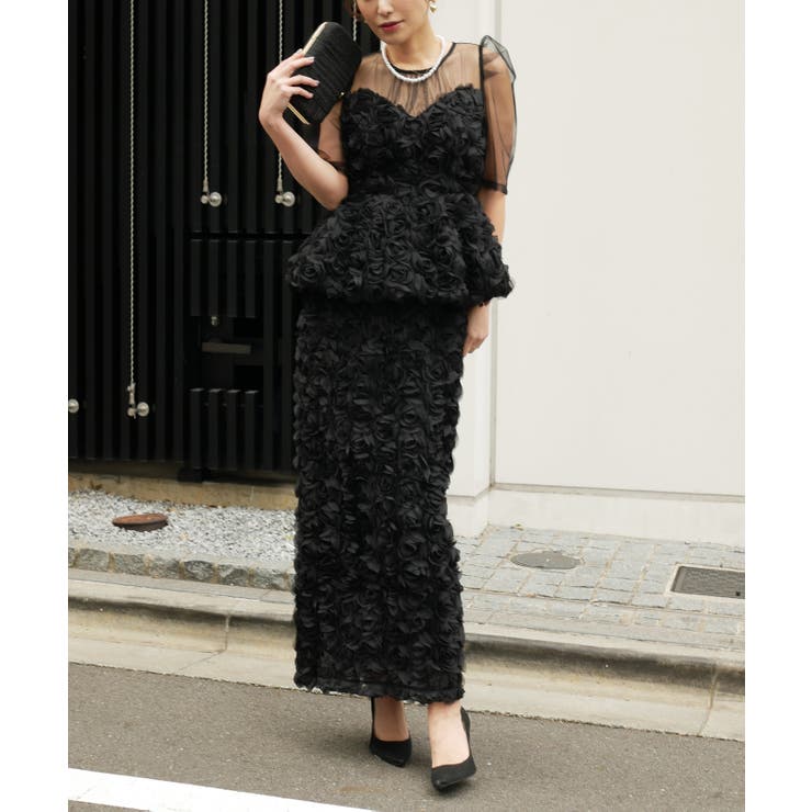 ROSE PEPLUM SET DRESS | My shawty | 詳細画像5 