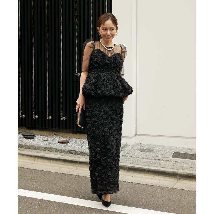 ROSE PEPLUM SET DRESS | My shawty | 詳細画像4 