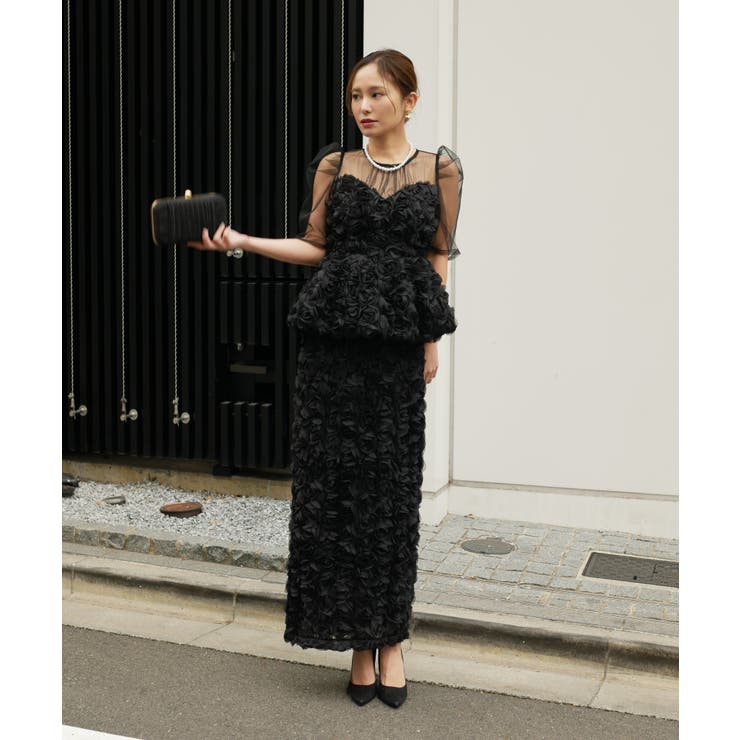 ROSE PEPLUM SET DRESS | My shawty | 詳細画像3 