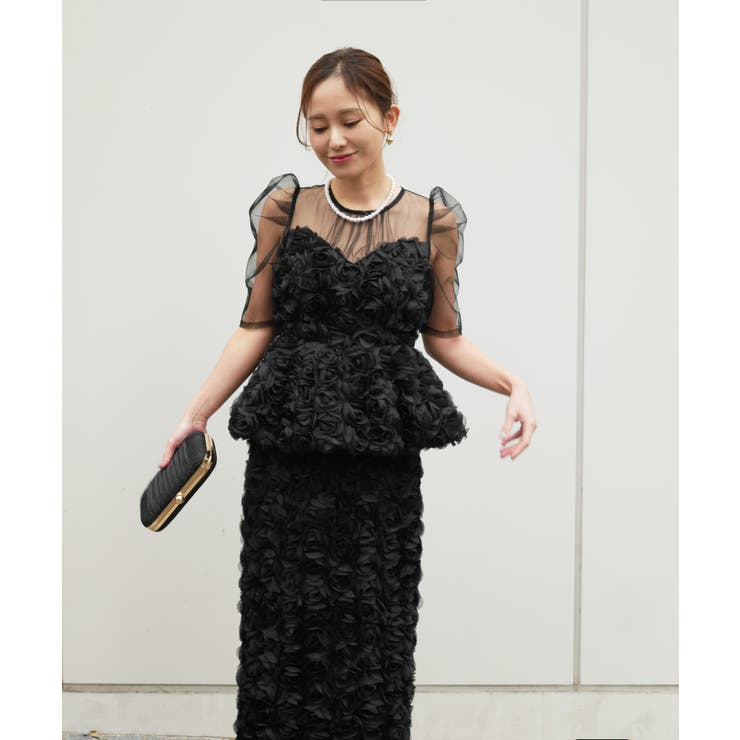 ROSE PEPLUM SET DRESS | My shawty | 詳細画像6 