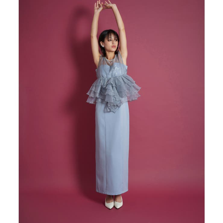 SHEER VOLUME TOP DRESS | My shawty | 詳細画像8 