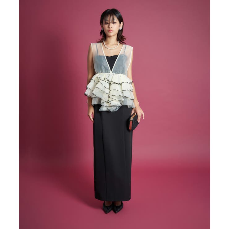 SHEER VOLUME TOP DRESS | My shawty | 詳細画像3 