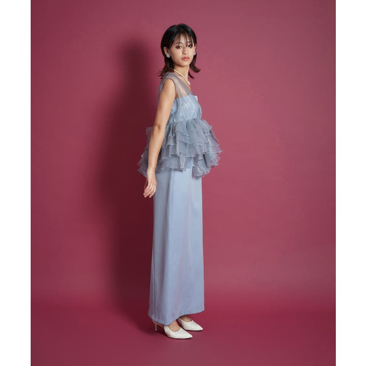 SHEER VOLUME TOP DRESS | My shawty | 詳細画像9 