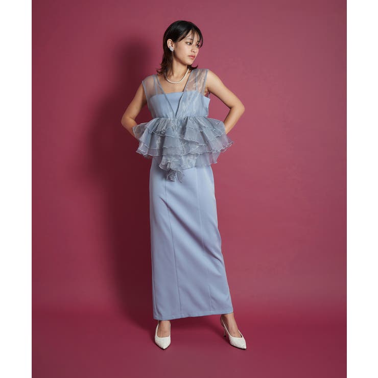 SHEER VOLUME TOP DRESS | My shawty | 詳細画像10 