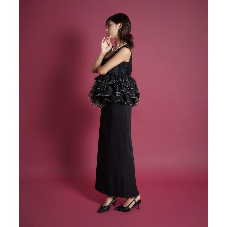 SHEER VOLUME TOP DRESS | My shawty | 詳細画像13 