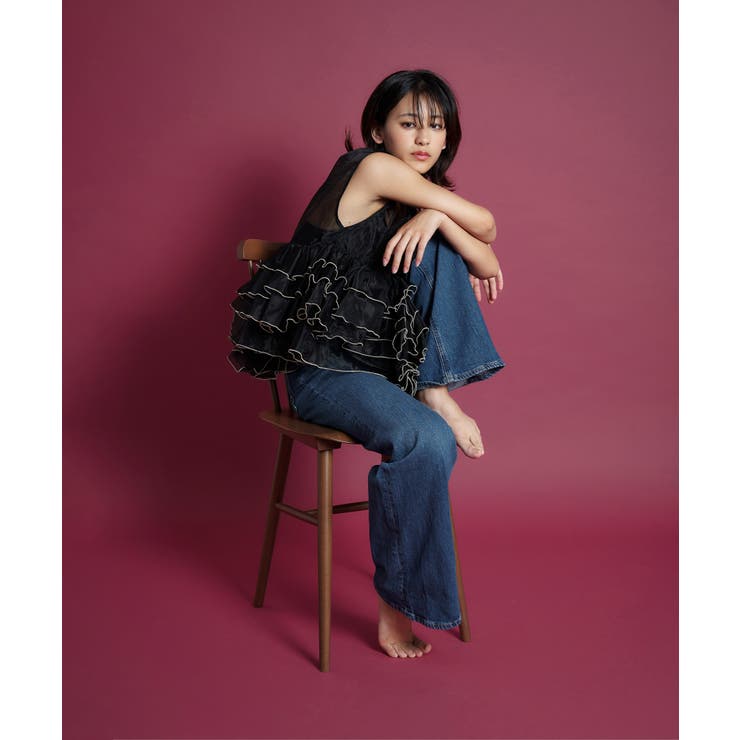 SHEER VOLUME TOP DRESS | My shawty | 詳細画像12 