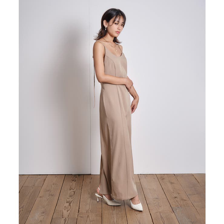 ベージュ | WAVE CAMI ONEPIECE | My shawty