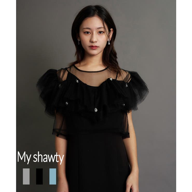 DROP BIJOU FRILL TOP | My shawty | 詳細画像1 