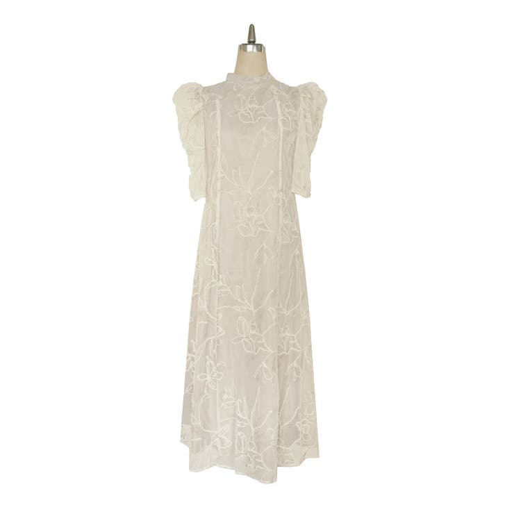 FRINGE LACE FLARE DRESS | My shawty | 詳細画像6 