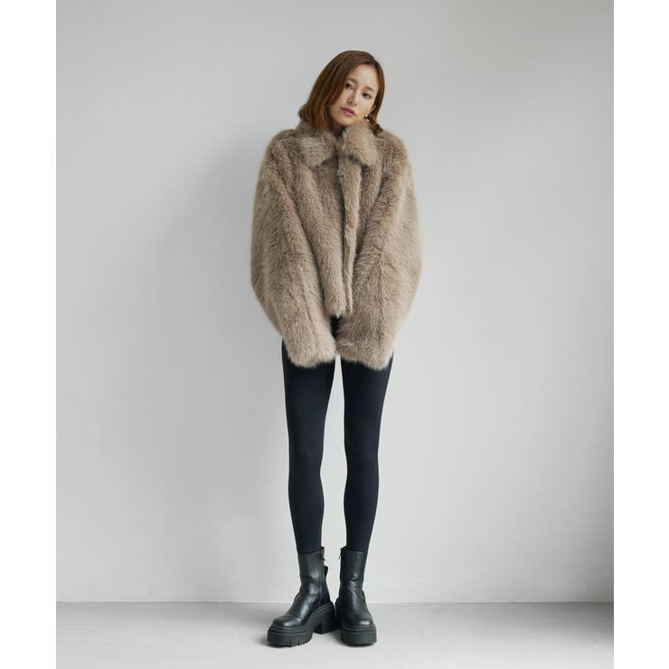 FUR SHORT COAT | My shawty | 詳細画像10 