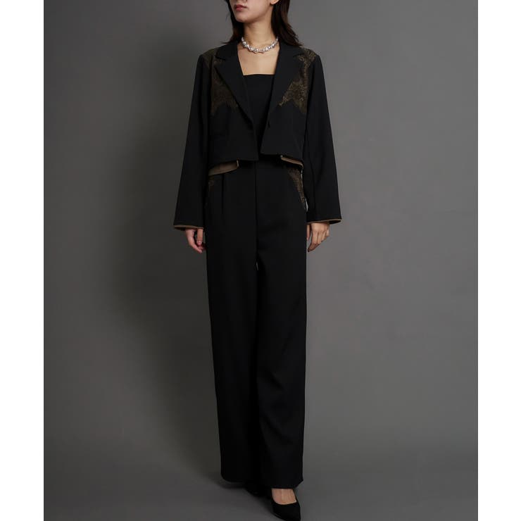 ブラック | JACKET SET PANTS DRESS | My shawty