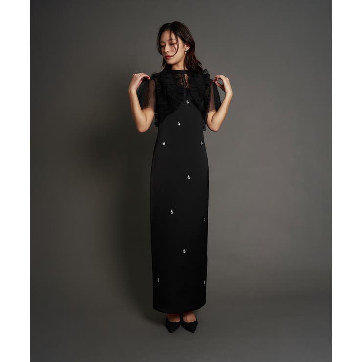 SATIN BIJOU SET DRESS | My shawty | 詳細画像3 